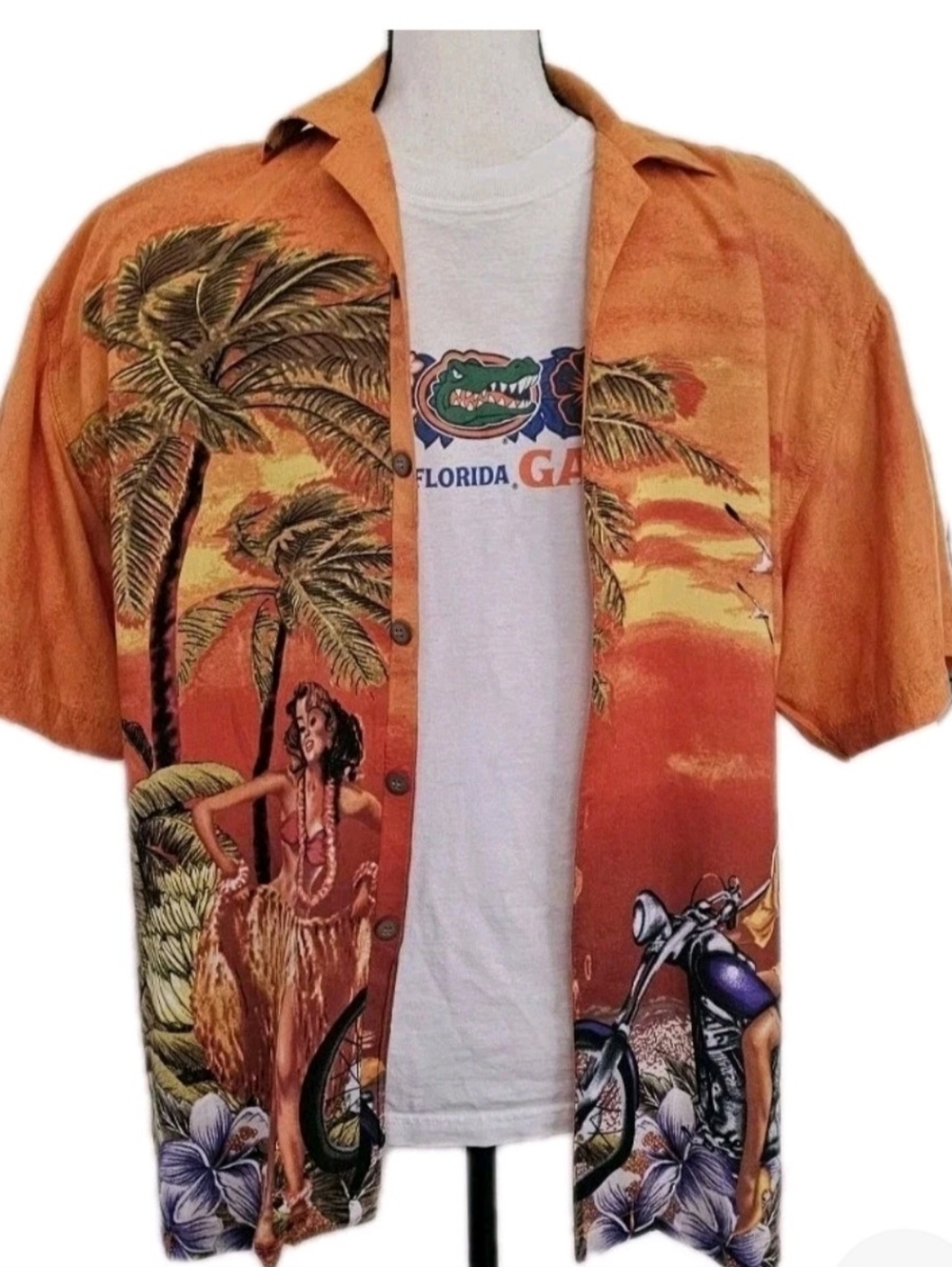 Thumbs Up Florida Man Hawaiian Shirt